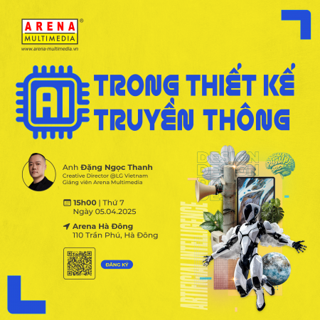 [HN - 05.04] Seminar: AI trong thiết kế truyền thông  