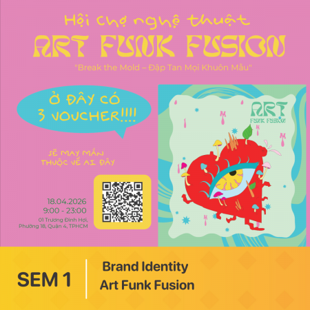 Đồ án SEM 1 | Brand Identity | Art Funk Fusion