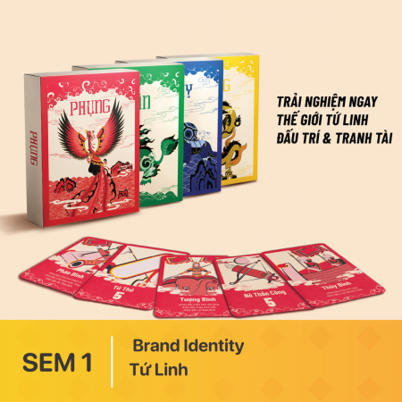 Đồ án SEM 1 | Brand Identity | Tứ Linh
