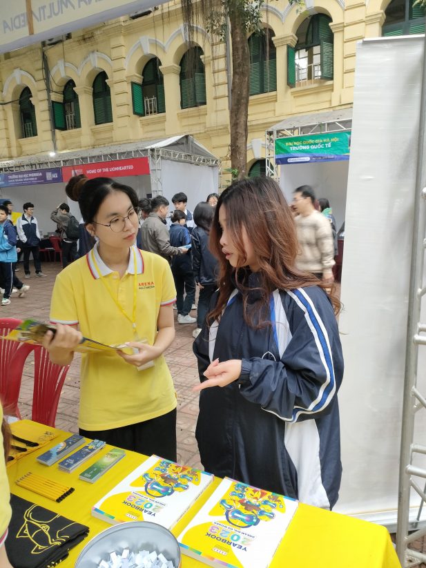 Arena Multimedia tại Ngày hội Tư vấn Tuyển sinh THPT Việt Đức: Mở ra cánh cửa sáng tạo cho thế hệ trẻ