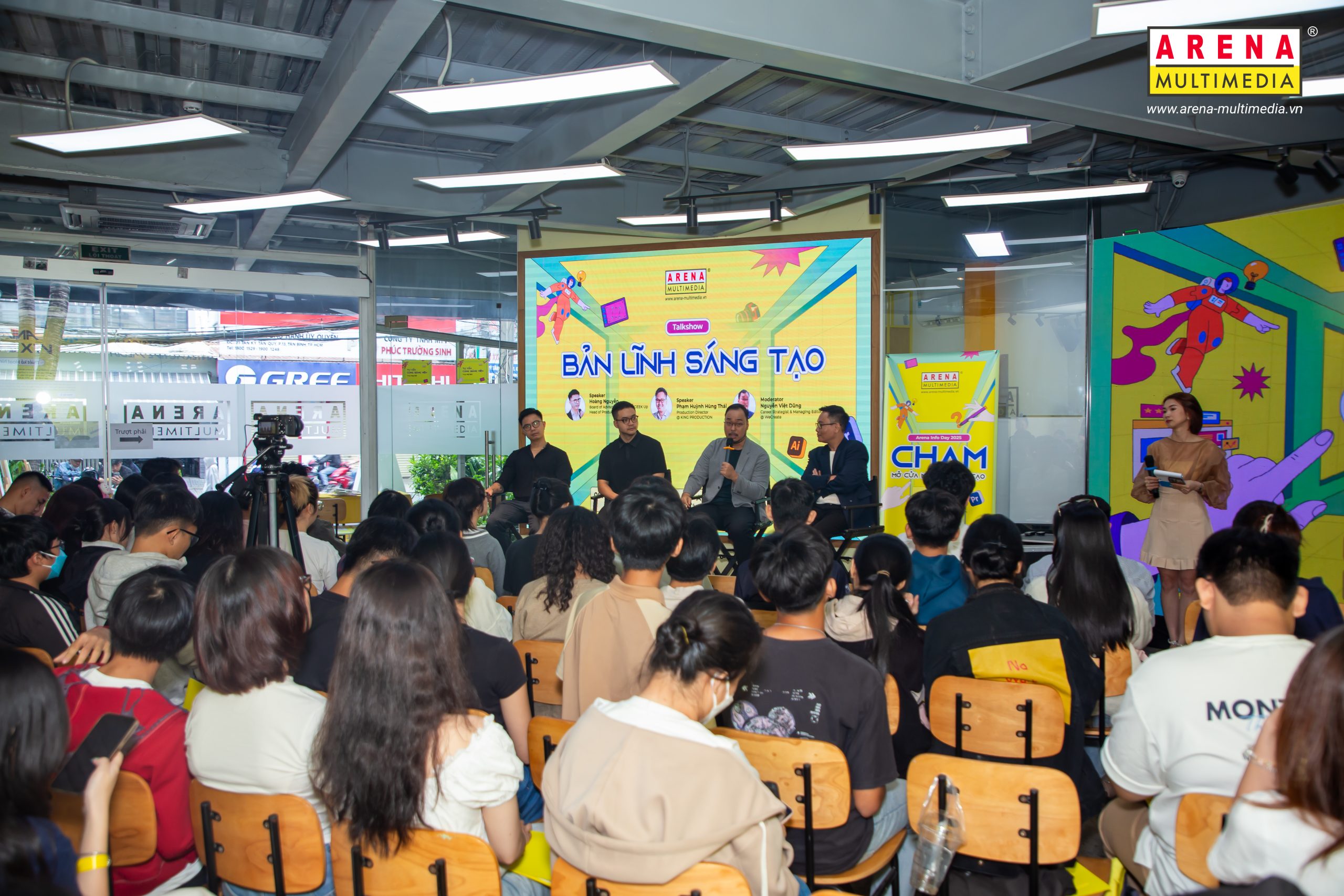 Rộn ràng ngày hội Arena Info Day khu vực HCM: Khám phá sáng tạo, bật tung bản lĩnh