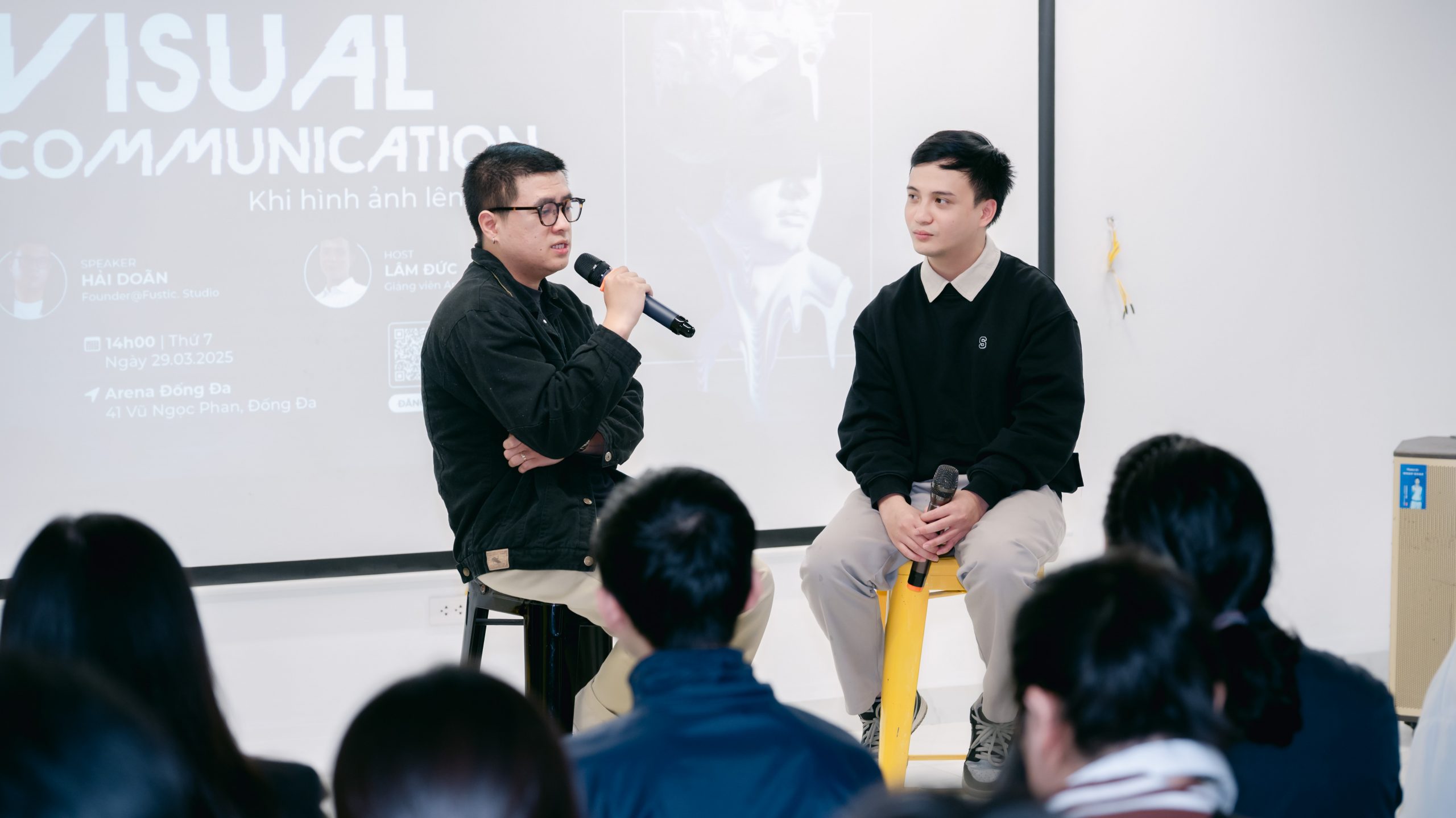 Hải Doãn bàn về sự sáng tạo tại Talkshow “Visual Communication: Khi hình ảnh lên tiếng”