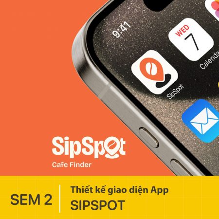 Thiết kế giao diện App SIPSPOT