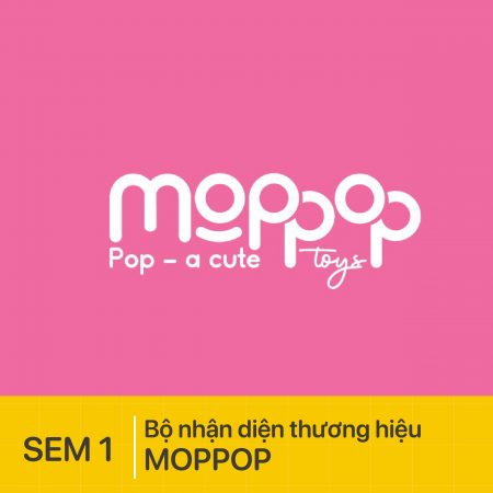 Bộ nhận diện thương hiệu MOPPOP