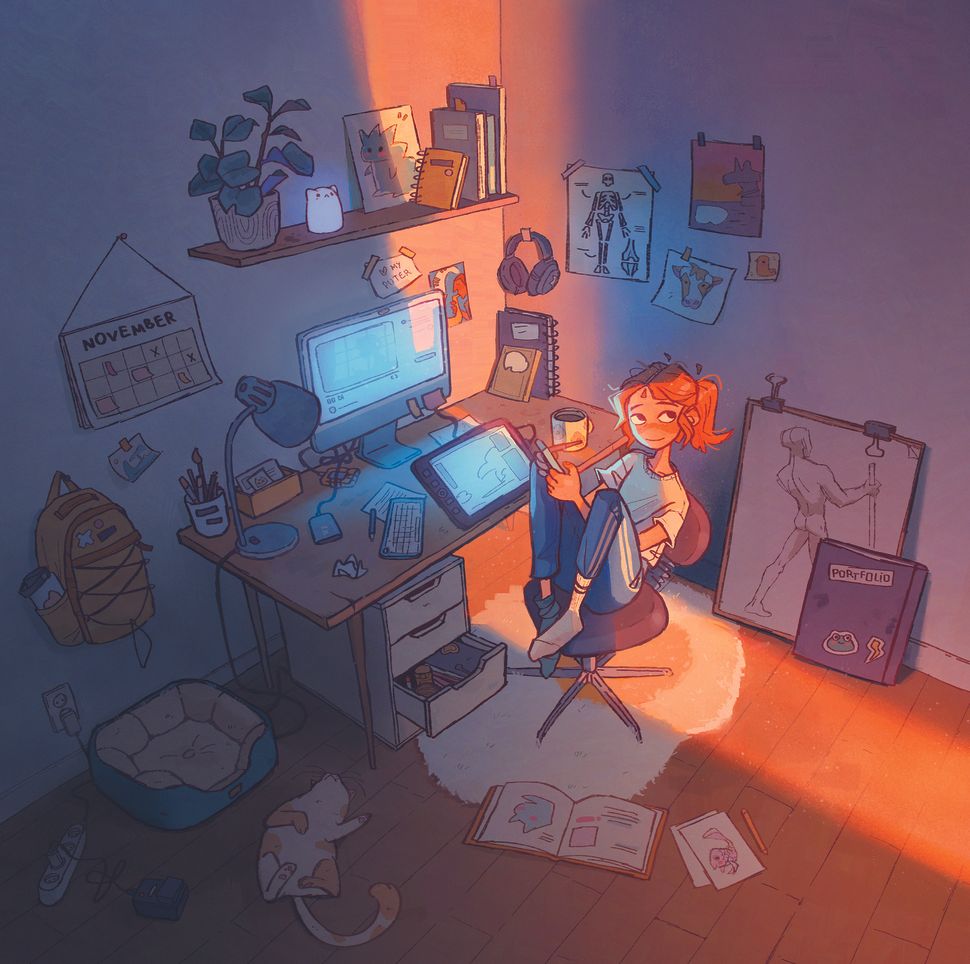 Xây dựng câu chuyện bằng thiết kế nội thất trong Digital Art