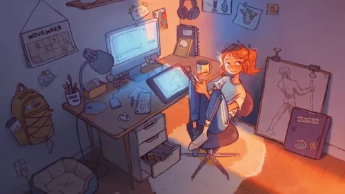 Xây dựng câu chuyện bằng thiết kế nội thất trong Digital Art