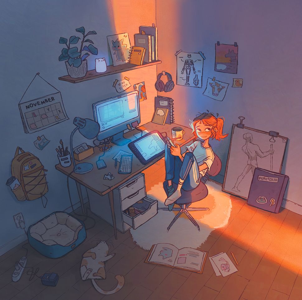 Xây dựng câu chuyện bằng thiết kế nội thất trong Digital Art