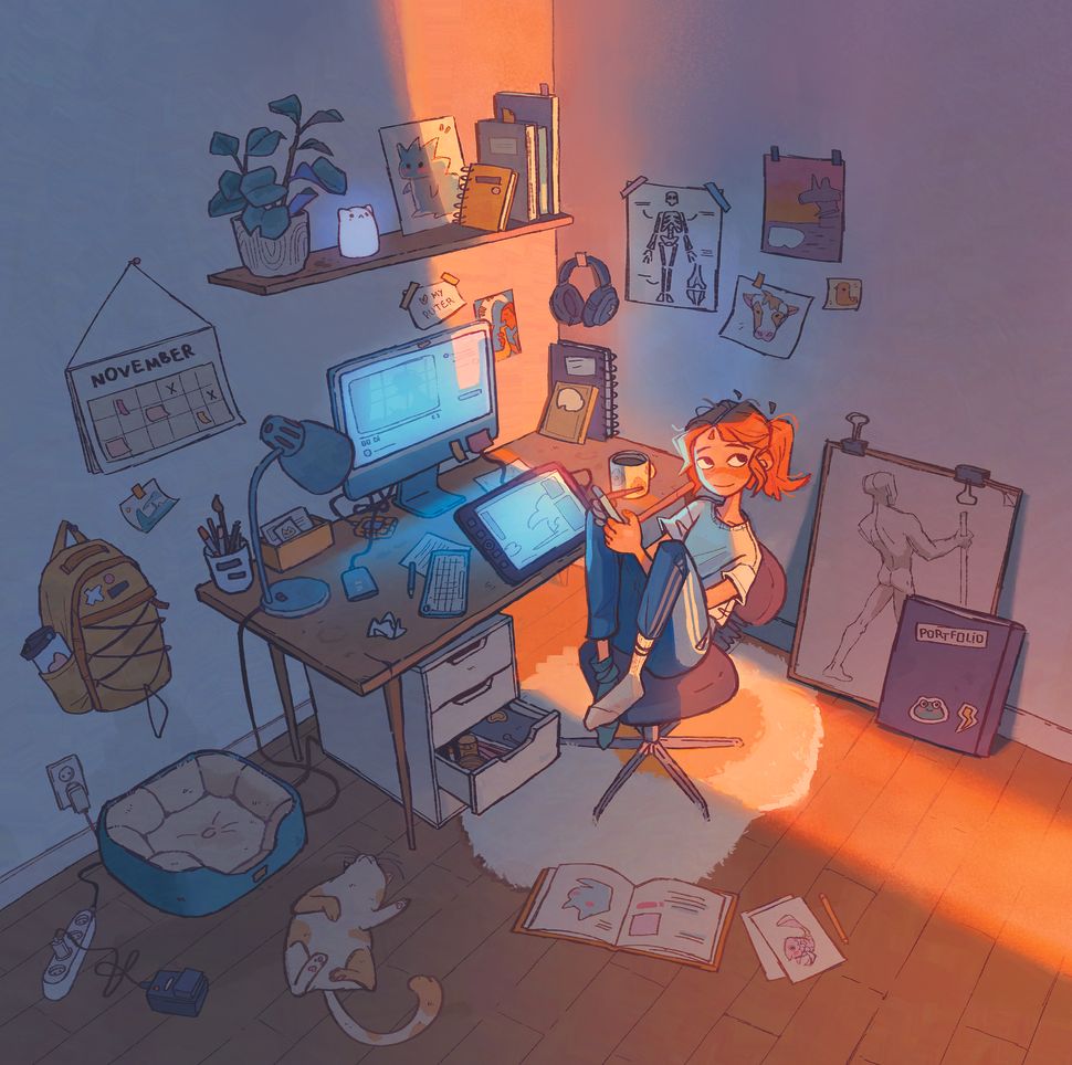 Xây dựng câu chuyện bằng thiết kế nội thất trong Digital Art