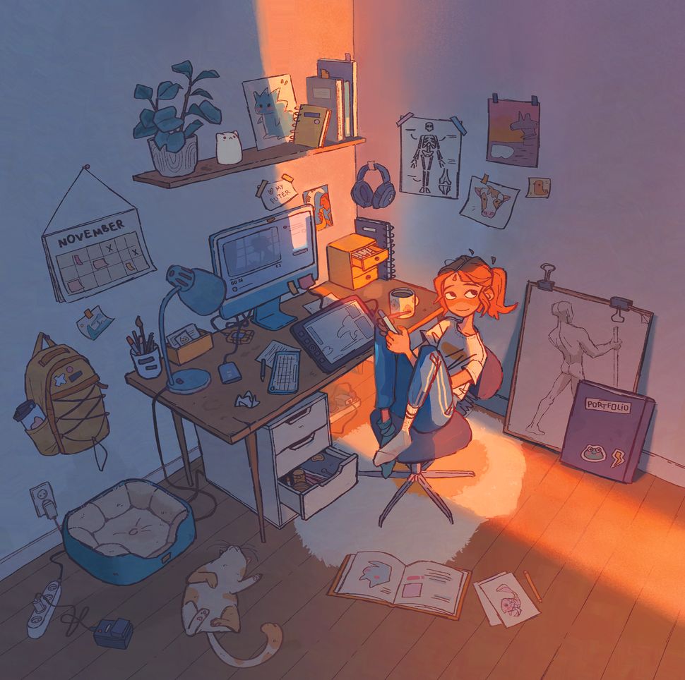 Xây dựng câu chuyện bằng thiết kế nội thất trong Digital Art