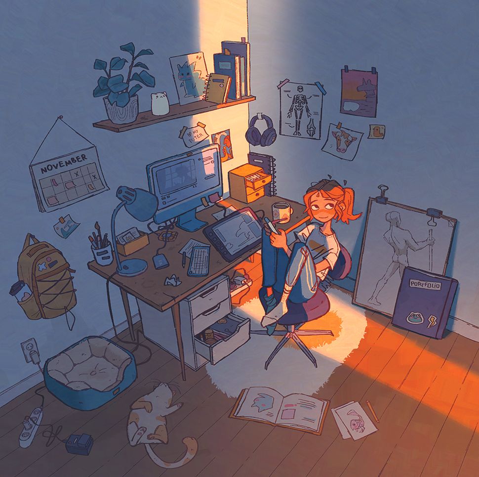 Xây dựng câu chuyện bằng thiết kế nội thất trong Digital Art