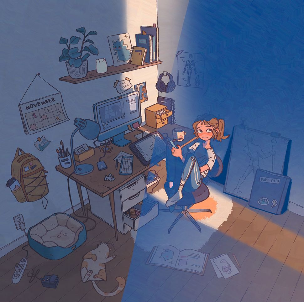 Xây dựng câu chuyện bằng thiết kế nội thất trong Digital Art