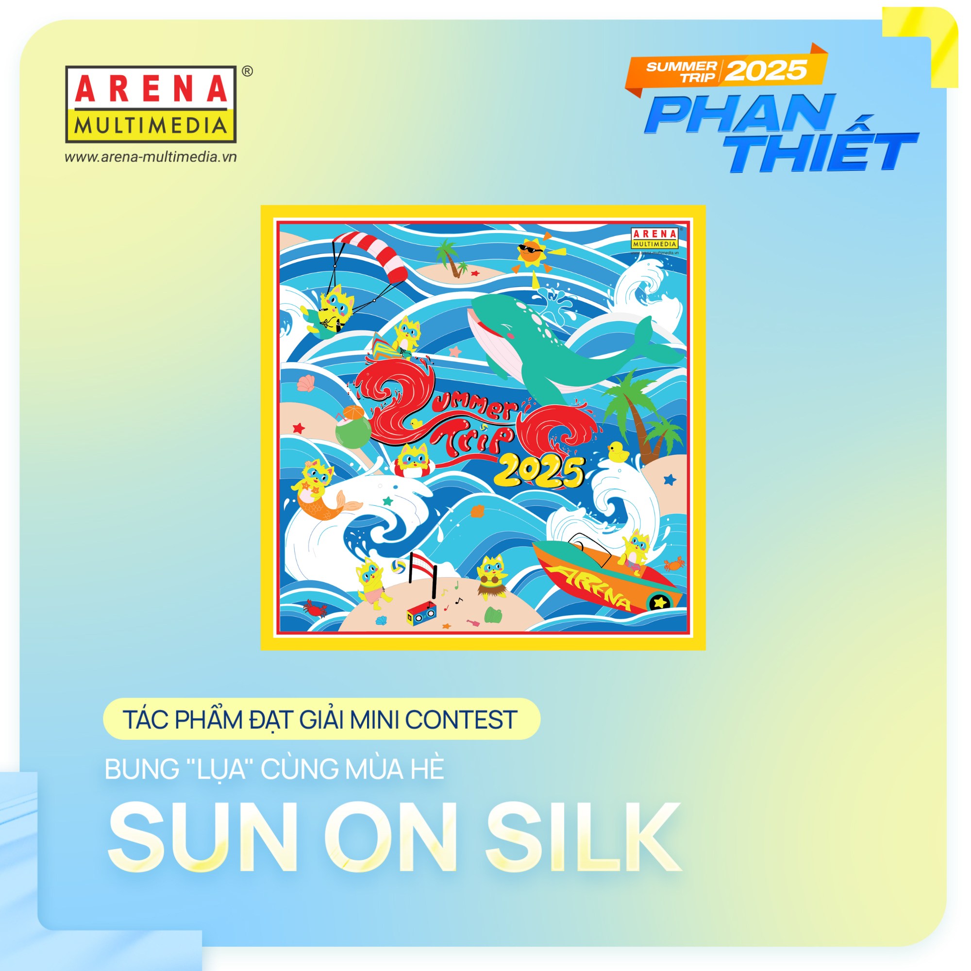 Khám phá hành trình "gần thiên nhiên" và thư giãn của Arenaites tại Summer Trip 2025