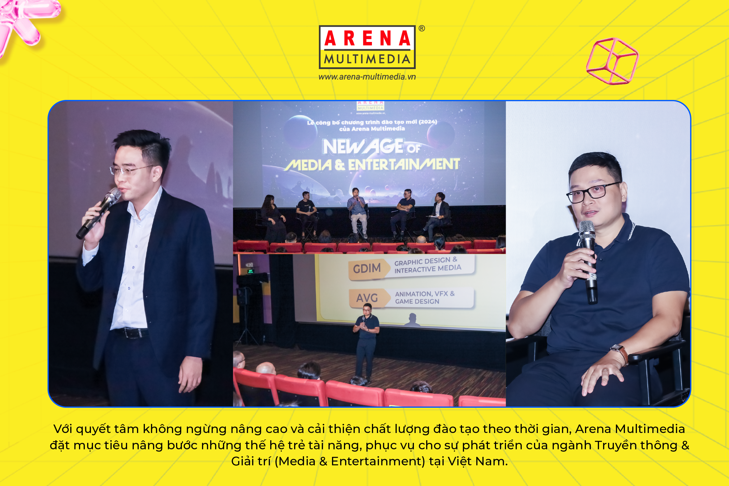 Arena Multimedia thông báo tuyển sinh năm 2025 Arena Multimedia thông báo tuyển sinh năm 2025