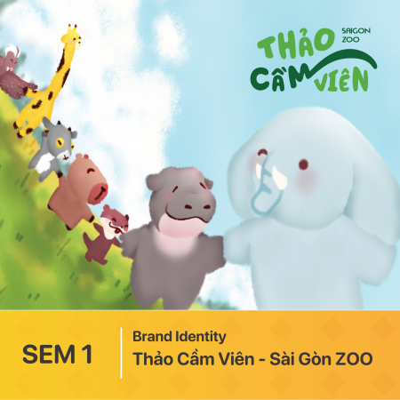 Đồ án Graphic Design | Brand Identity Thảo Cầm Viên - Sài Gòn ZOO
