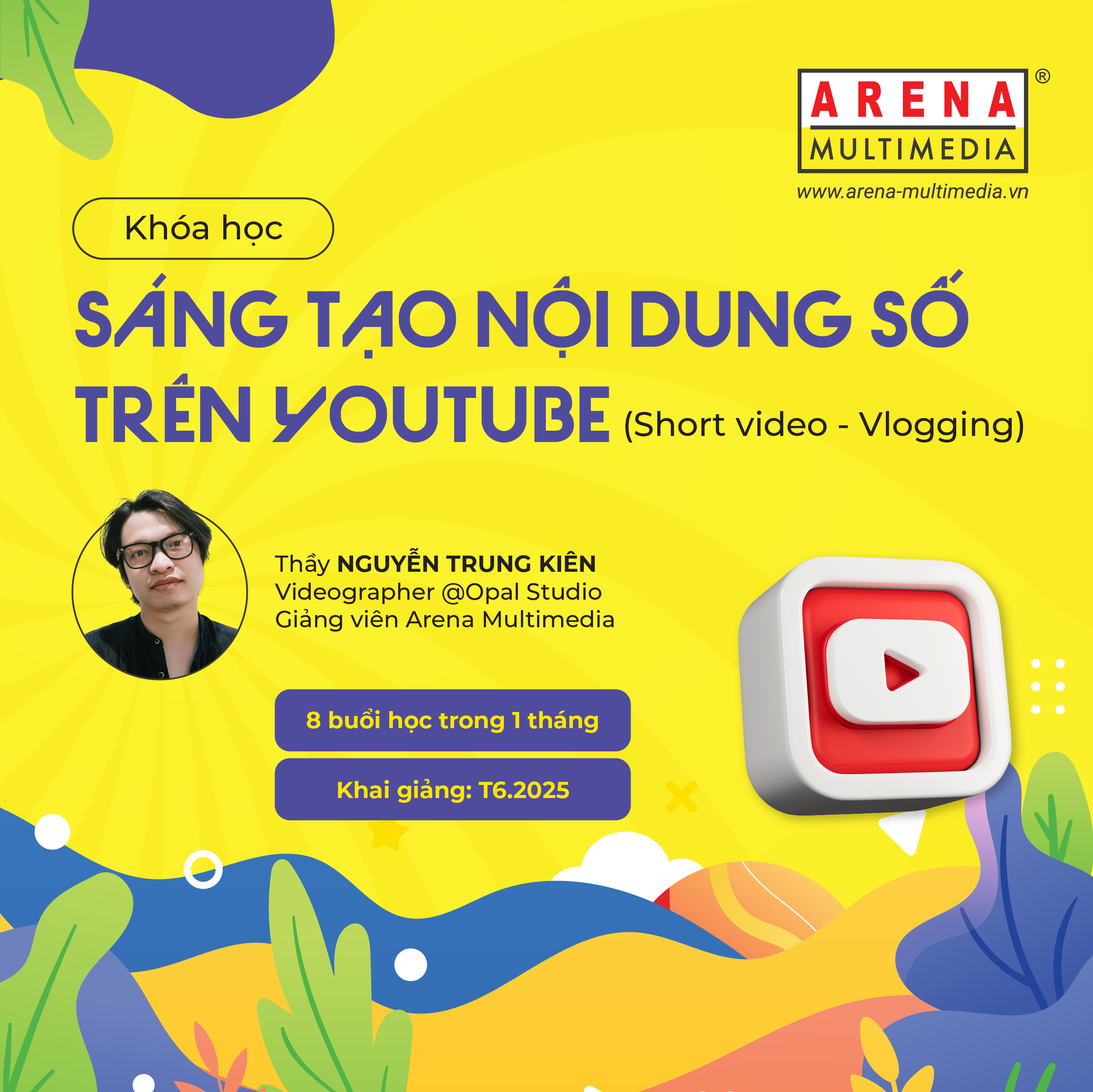 [HN - 06.2025] Hot summer class - Bạn đã sẵn sàng trở thành youtuber chưa?