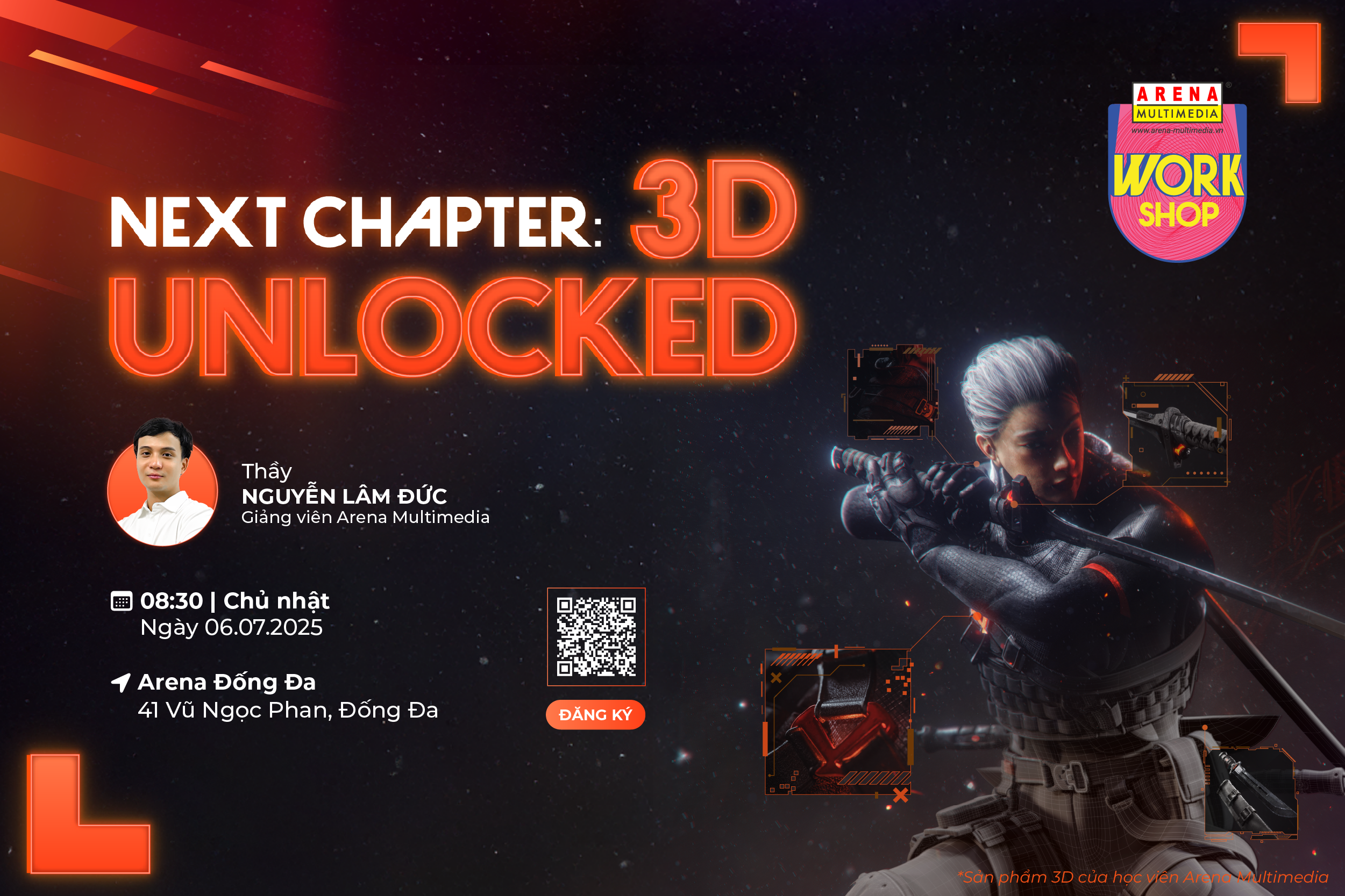 [HN - 06.07] Workshop Next chapter - 3D Unlocked: Trải nghiệm thế giới 3D sống động dành cho người trẻ yêu công nghệ sáng tạo