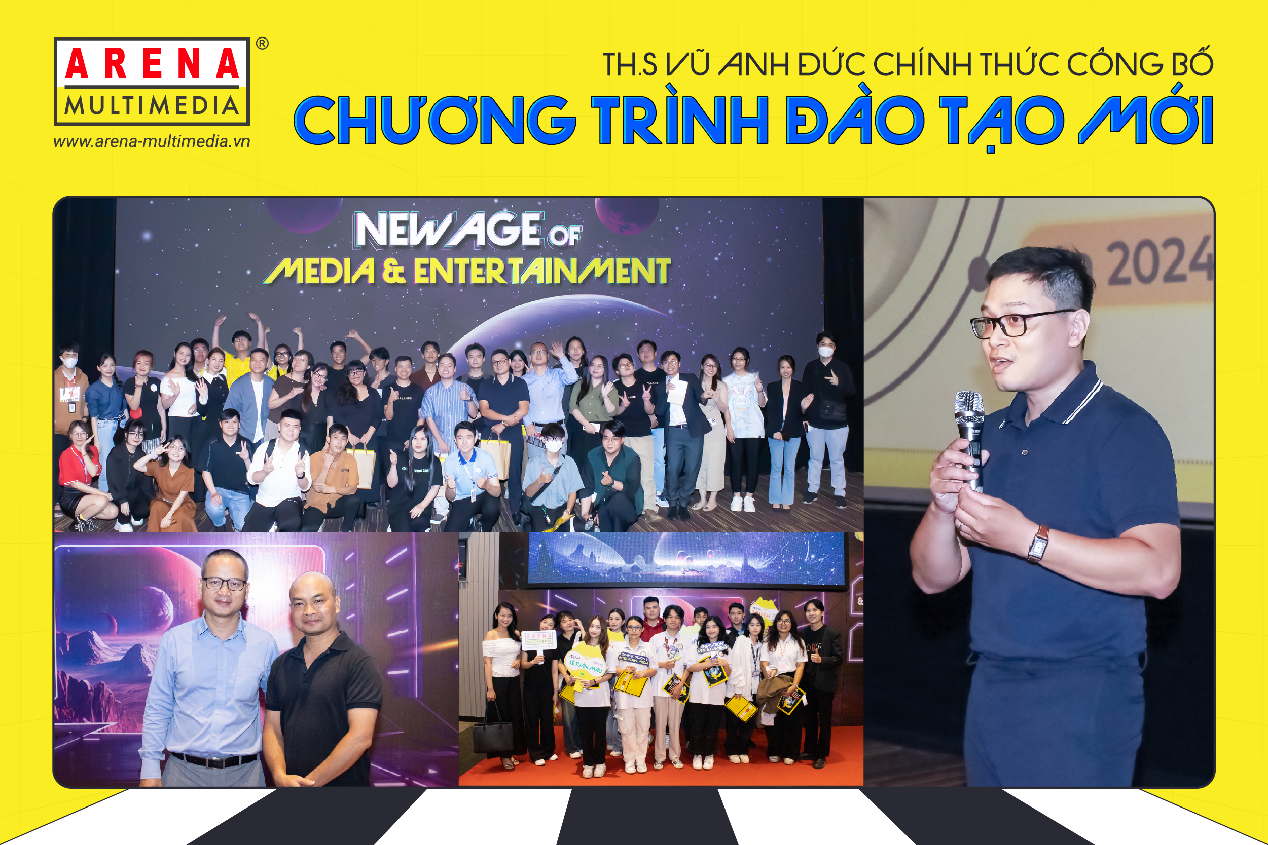 Arena Multimedia phát triển chương trình đào tạo chuyên biệt Arena Multimedia phát triển chương trình đào tạo chuyên biệt