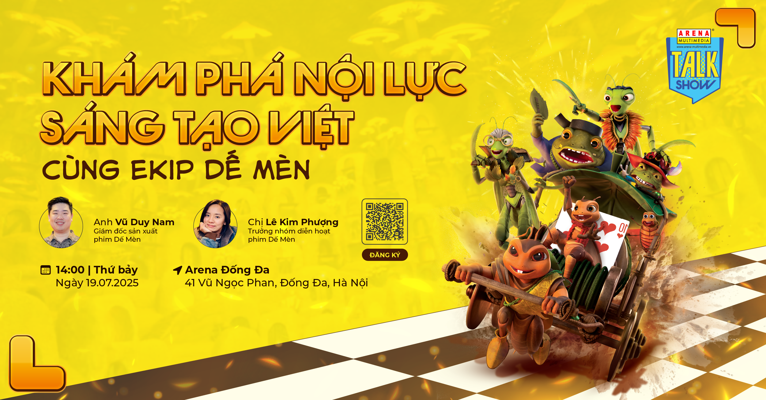 [HN - 19.07] Khám phá nội lực sáng tạo Việt cùng ekip phim Dế Mèn