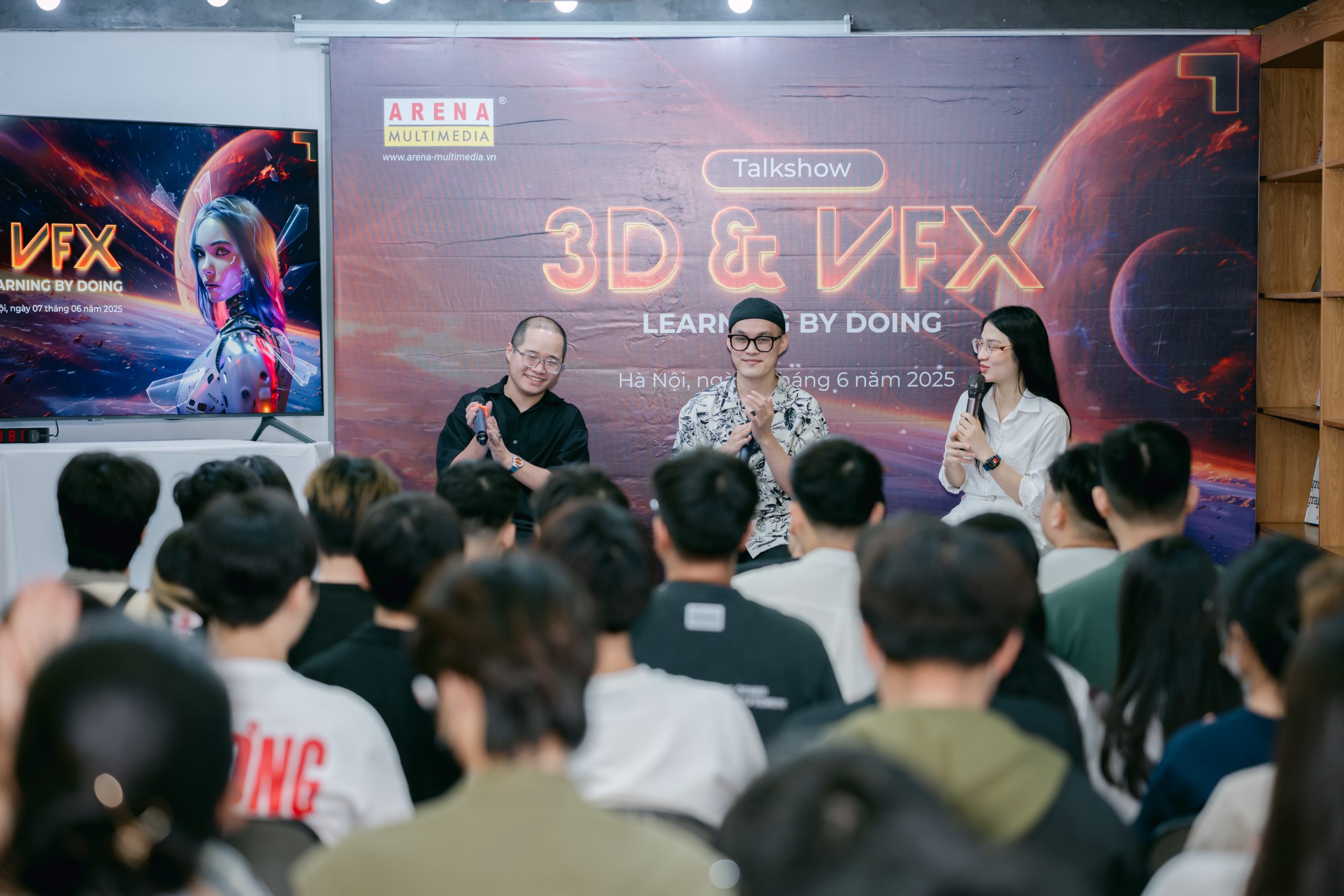 Talkshow 3D/VFX: Learning by Doing cùng “tổ đội” Antiantiart Talkshow 3D/VFX: Learning by Doing cùng “tổ đội” Antiantiart