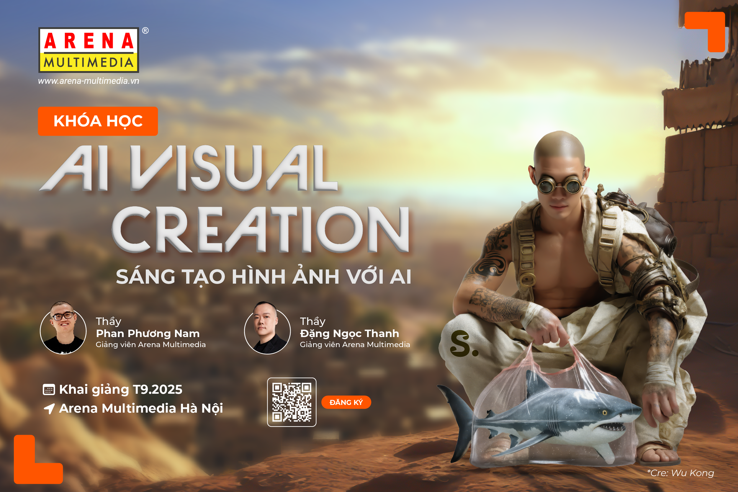 [HN - 22.09] Khóa học trải nghiệm "AI Visual Creation - Sáng tạo hình ảnh với AI"
