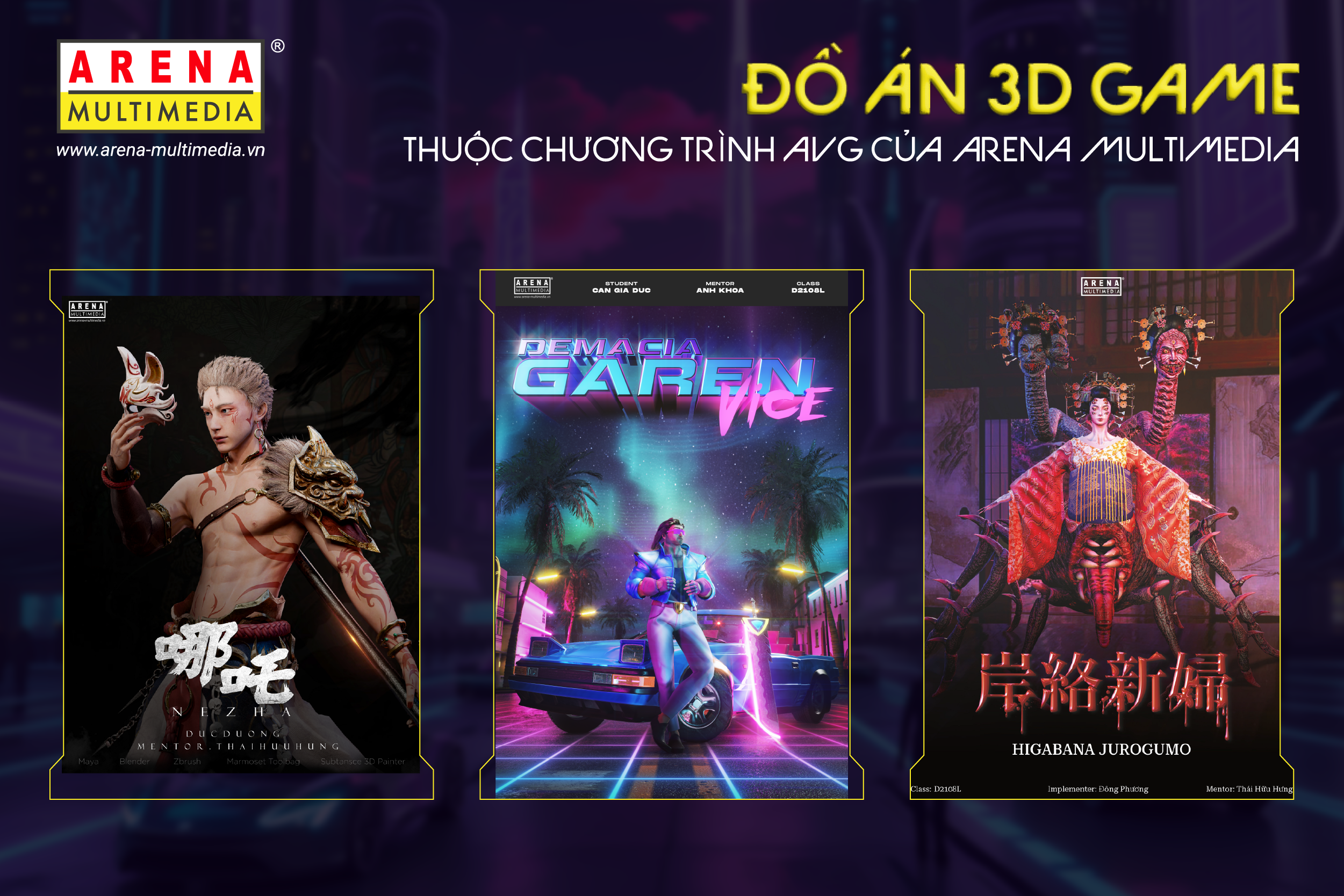 Arena Multimedia sát cánh cùng bạn chinh phục ngành Hoạt hình, Kỹ xảo, Game 3D với chương trình Animation, VFX & Gaming (AVG) Arena Multimedia sát cánh cùng bạn chinh phục ngành Hoạt hình, Kỹ xảo, Game 3D với chương trình Animation, VFX & Gaming (AVG)