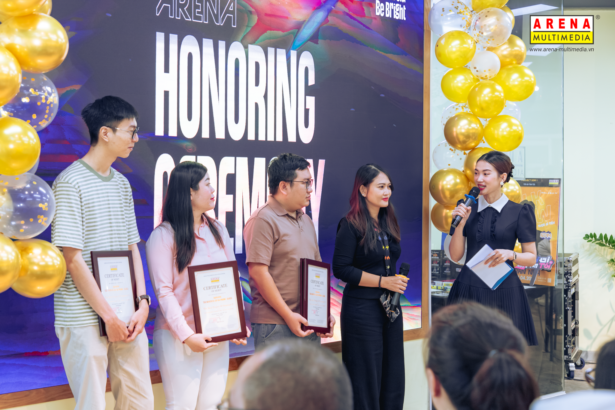 Arena Honoring Ceremony 2025 khu vực TP. HCM: Hãy để Arenaites kể bạn nghe hành trình Sáng tạo “lấp lánh” như thế nào! Arena Honoring Ceremony 2025 khu vực TP. HCM: Hãy để Arenaites kể bạn nghe hành trình Sáng tạo “lấp lánh” như thế nào!