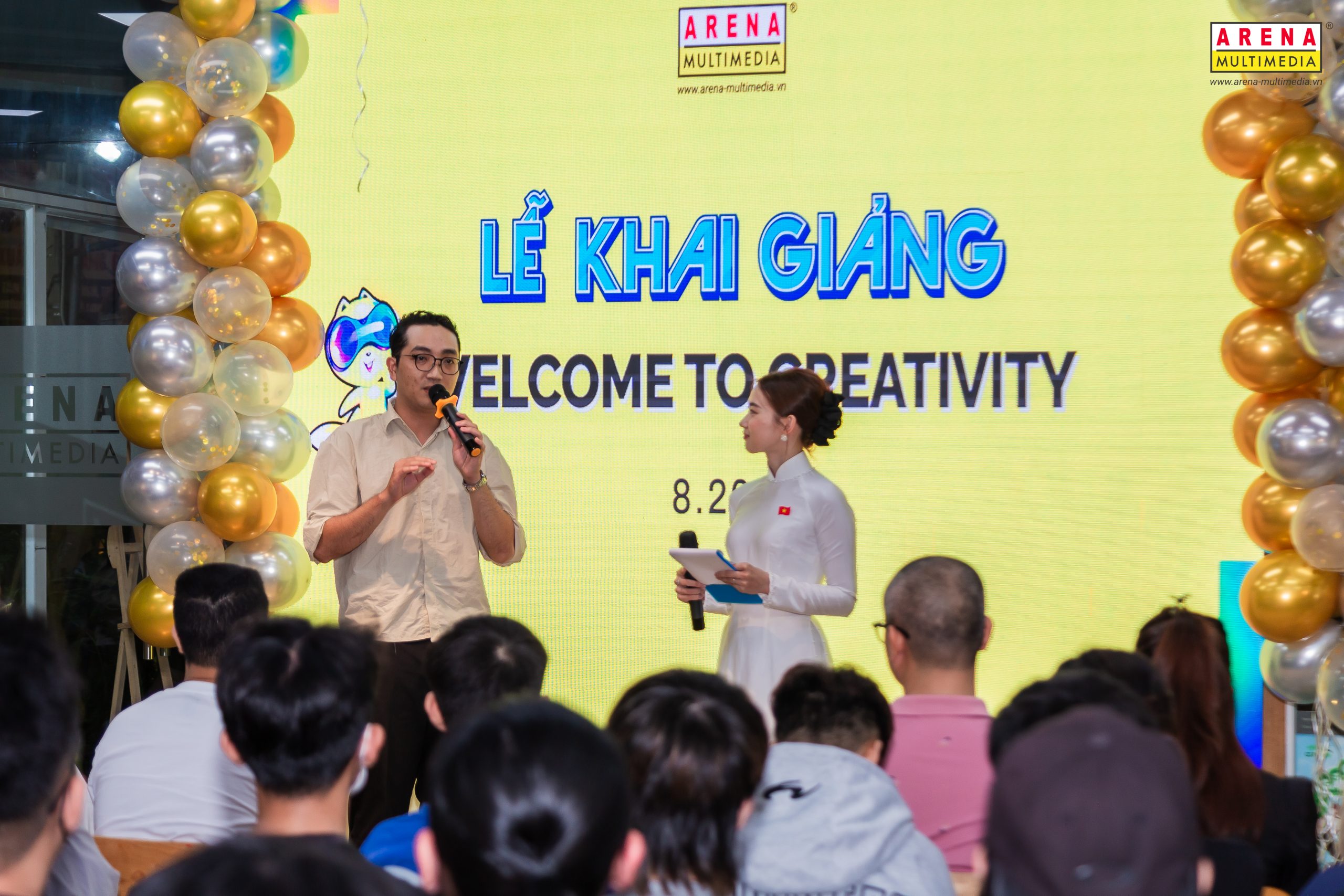 Lễ khai giảng "Welcome To Creativity": Khởi đầu hành trình "Happy Designers" đầy nhiệt huyết Lễ khai giảng "Welcome To Creativity": Khởi đầu hành trình "Happy Designers" đầy nhiệt huyết