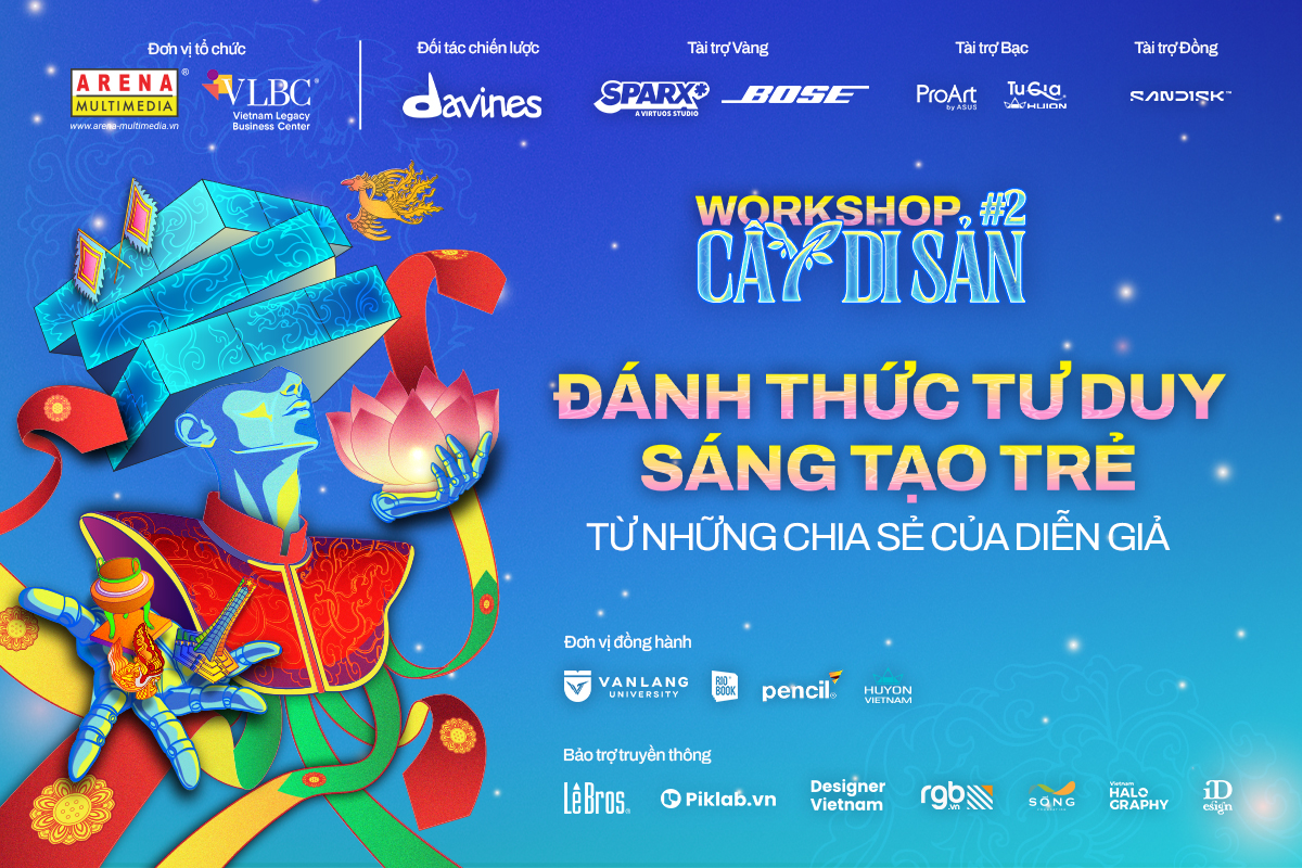 Khơi nguồn di sản, kiến tạo tương lai: Workshop "Cây Di Sản" #2 đánh thức tư duy sáng tạo trẻ Khơi nguồn di sản, kiến tạo tương lai: Workshop "Cây Di Sản" #2 đánh thức tư duy sáng tạo trẻ