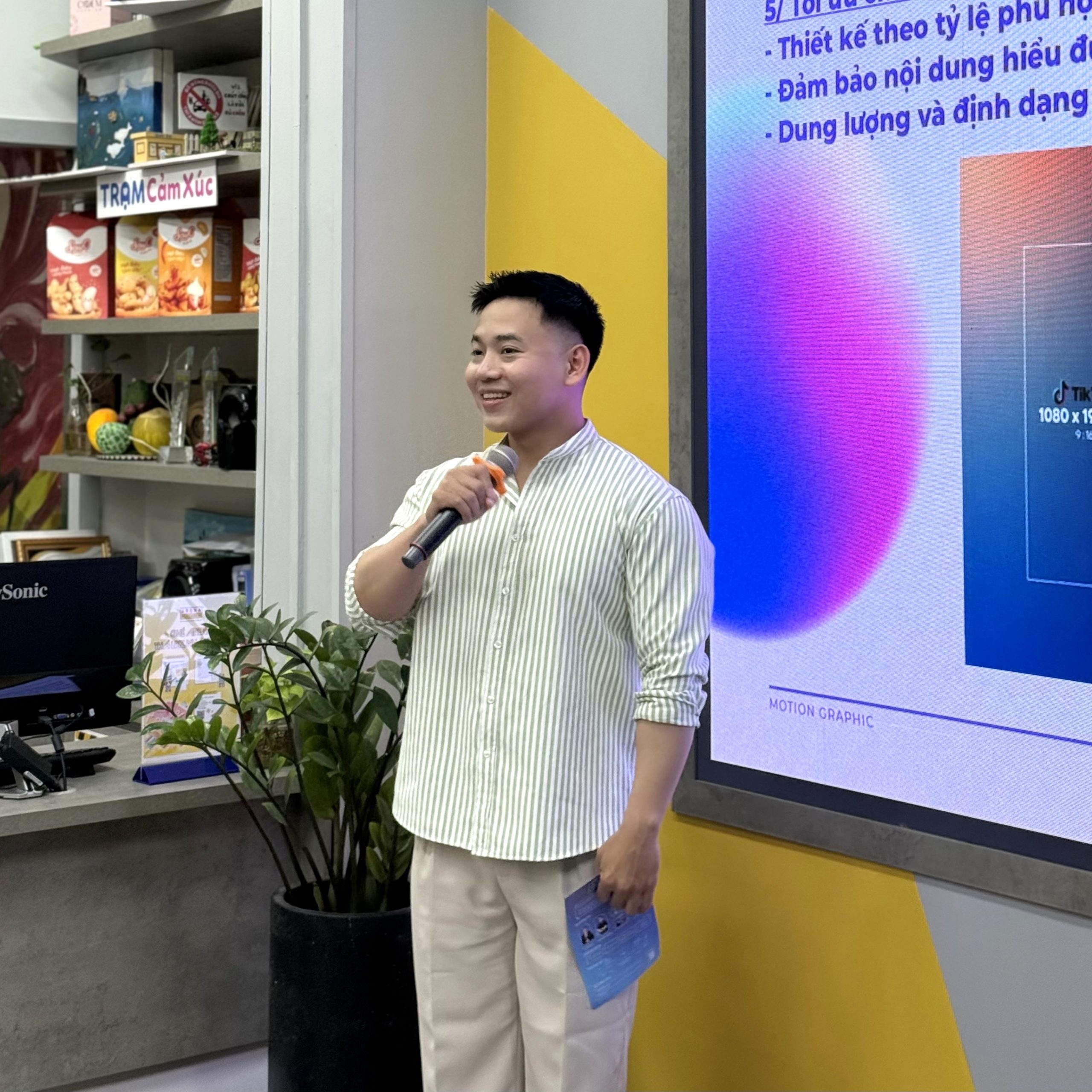 Cùng Workshop “Vũ điệu hình ảnh - Chạm ngõ cảm xúc” làm chủ nghệ thuật Motion Design Cùng Workshop “Vũ điệu hình ảnh - Chạm ngõ cảm xúc” làm chủ nghệ thuật Motion Design