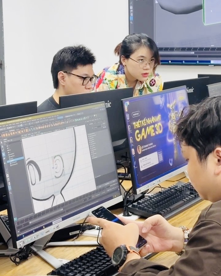 Hành trình 10 buổi học “Thiết kế nhân vật game 3D”: Xây dựng nền tảng vững chắc cho đam mê sáng tạo