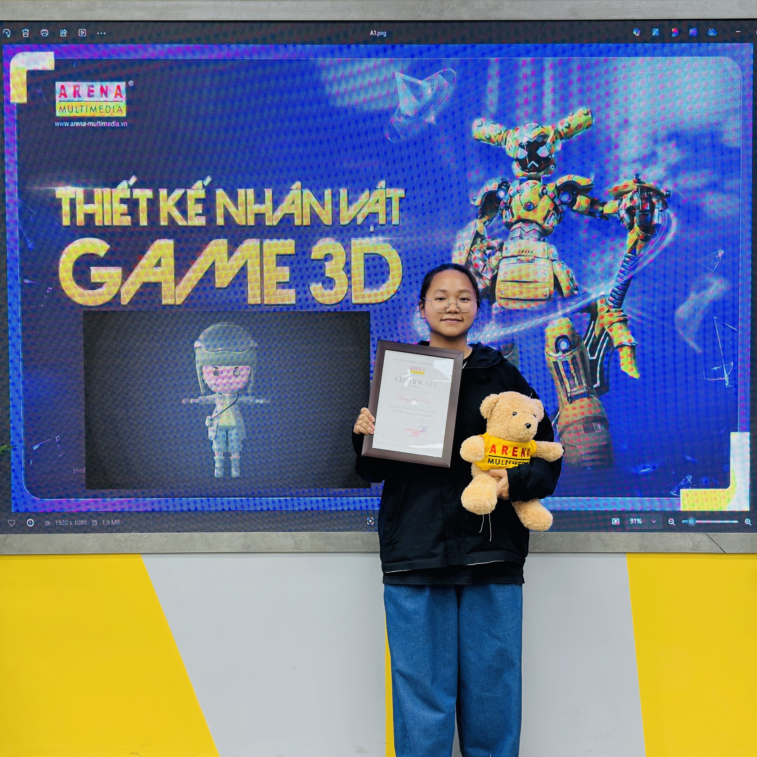 Hành trình 10 buổi học “Thiết kế nhân vật game 3D”: Xây dựng nền tảng vững chắc cho đam mê sáng tạo