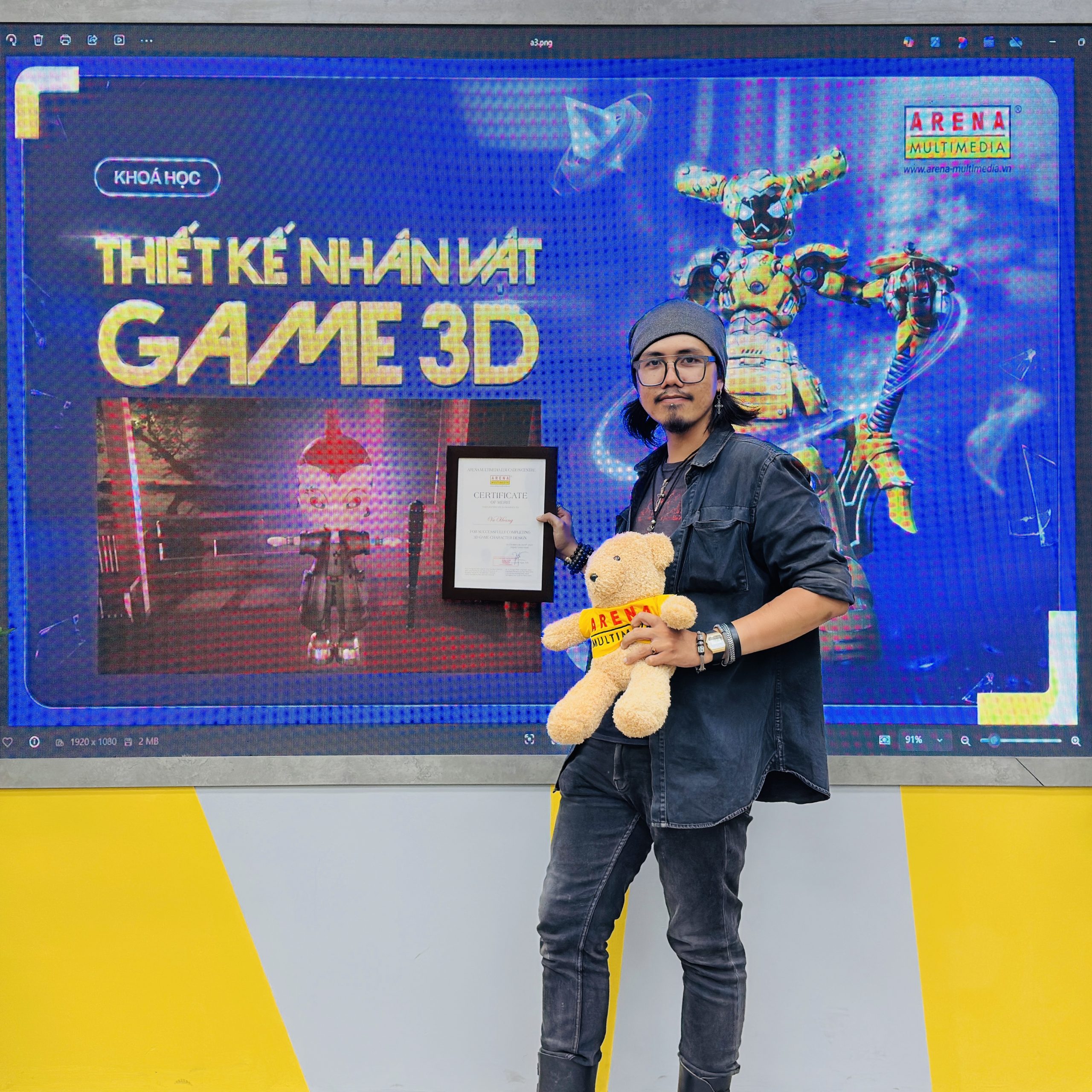 Hành trình 10 buổi học “Thiết kế nhân vật game 3D”: Xây dựng nền tảng vững chắc cho đam mê sáng tạo