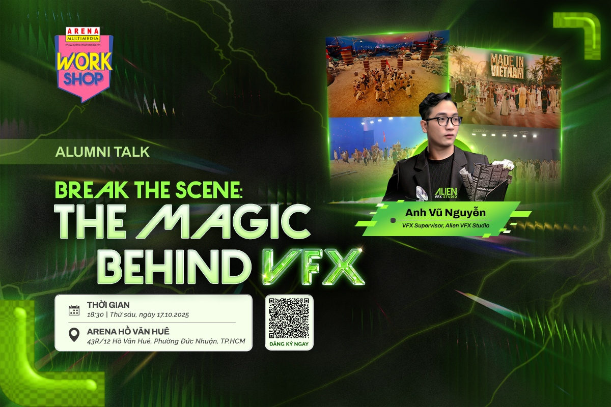[HCM - 17.10] Alumni Talk “Break the Scene: The Magic Behind VFX”