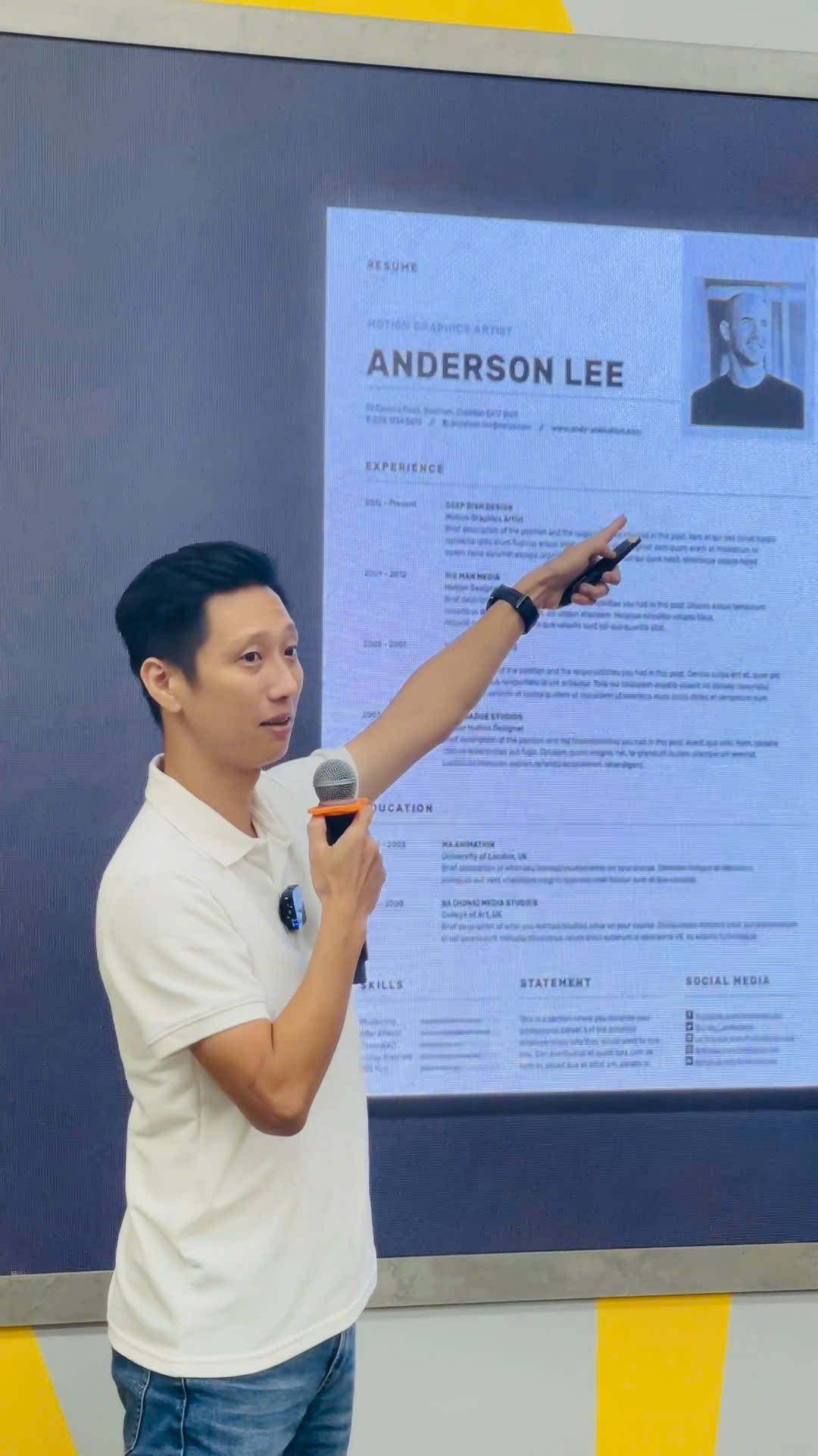 Workshop “CV & Portfolio – Gây ấn tượng, mở lối đi": Khơi mở hành trình nghề nghiệp từ những bước chuẩn bị đầu tiên