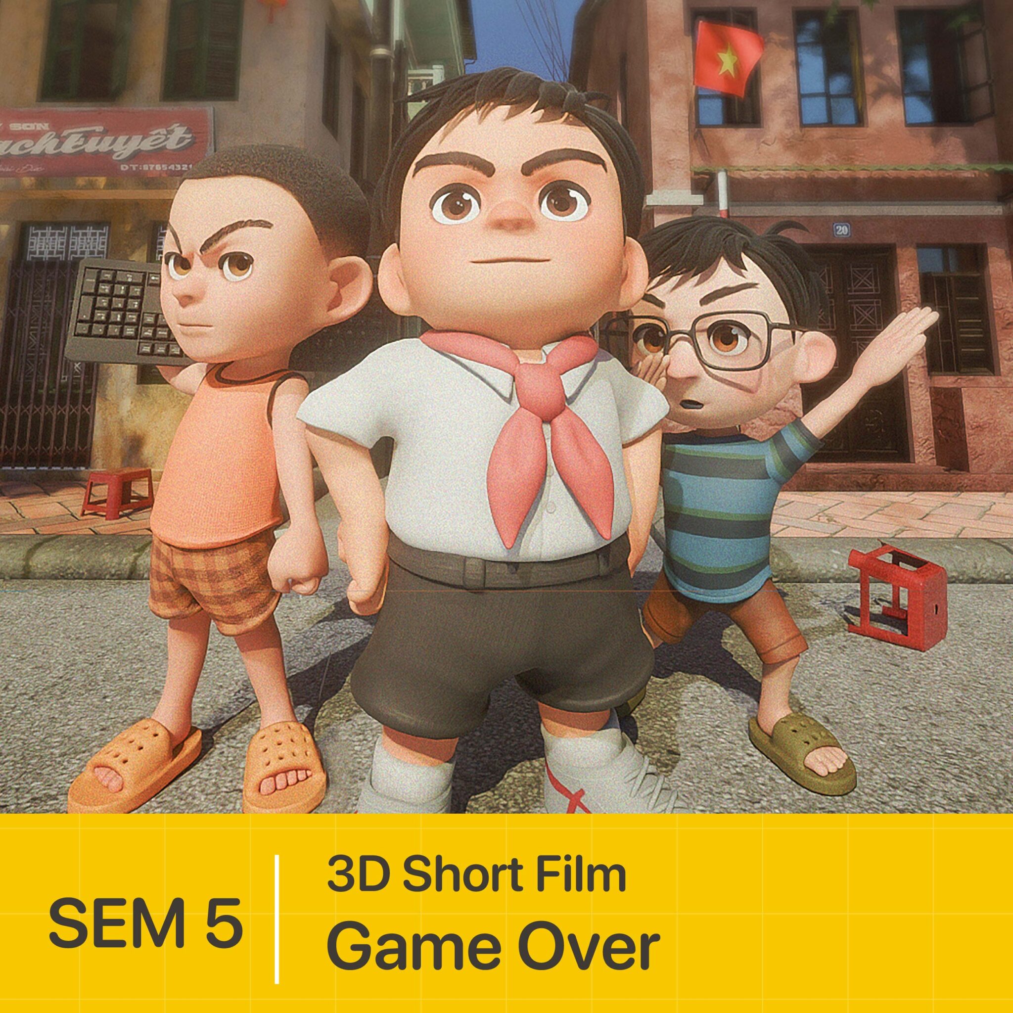 Đồ án 3D Animation | GAME OVER - Đào Tạo Thiết Kế Đồ Họa, Kỹ Xảo & Game ...