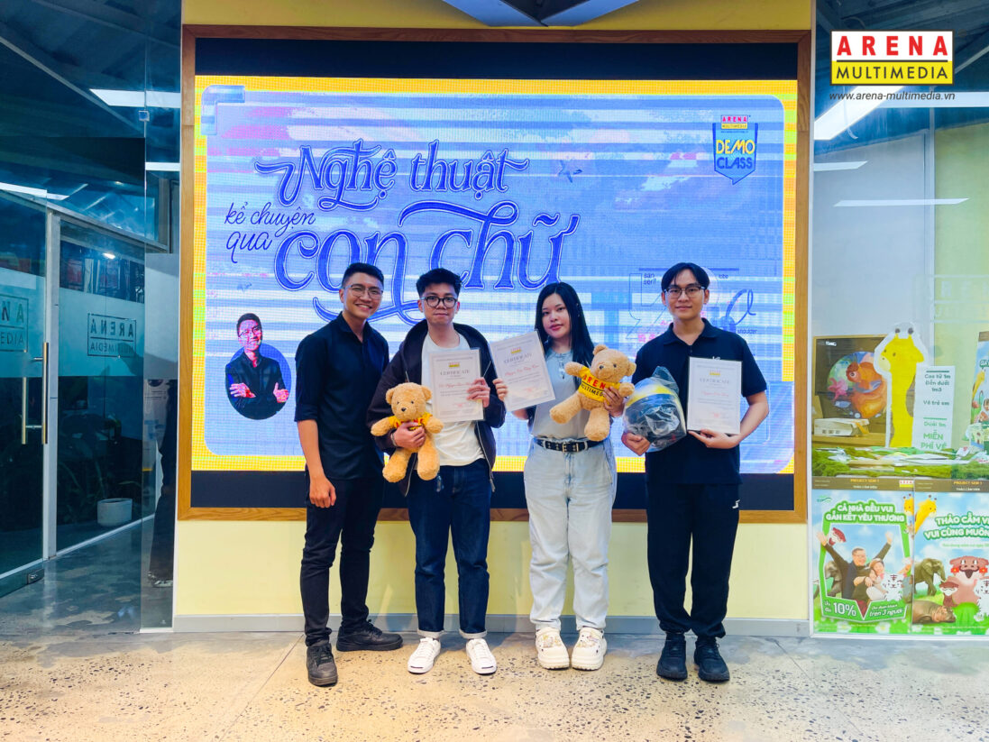 Giải mã nghệ thuật kể chuyện qua con chữ - Hành trình 3 buổi khám phá Typography cùng thầy Huy Đỗ tại Demo Class 