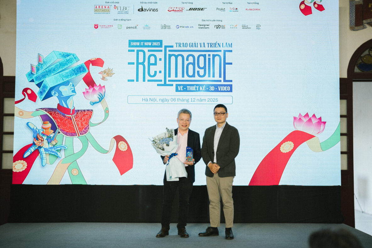 Show It NOW 2025 khép lại với triển lãm “RE:IMAGINE - Vì một Việt Nam tươi đẹp hơn” tại Trung tâm Văn hóa Nghệ thuật - 22 Hàng Buồm Show It NOW 2025 khép lại với triển lãm “RE:IMAGINE - Vì một Việt Nam tươi đẹp hơn” tại Trung tâm Văn hóa Nghệ thuật - 22 Hàng Buồm