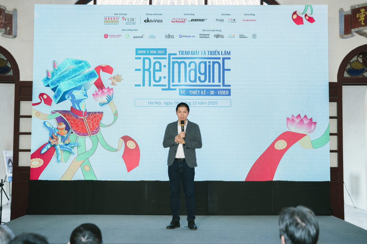 Show It NOW 2025 khép lại với triển lãm “RE:IMAGINE - Vì một Việt Nam tươi đẹp hơn” tại Trung tâm Văn hóa Nghệ thuật - 22 Hàng Buồm Show It NOW 2025 khép lại với triển lãm “RE:IMAGINE - Vì một Việt Nam tươi đẹp hơn” tại Trung tâm Văn hóa Nghệ thuật - 22 Hàng Buồm