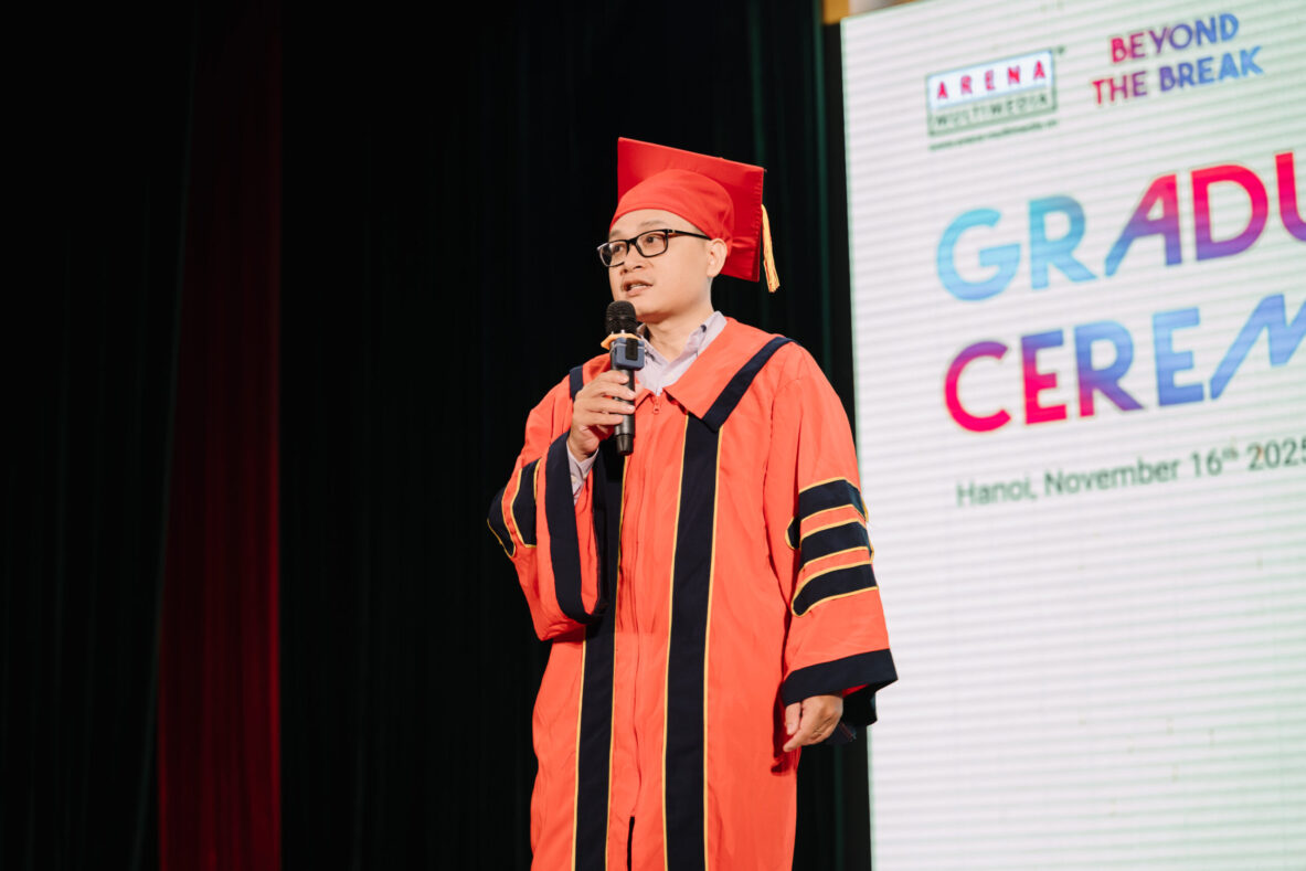 Arena Graduation Ceremony 2025 - “Beyond The Break”: Khi mọi kết thúc đều mang hình hài của sự khởi đầu Arena Graduation Ceremony 2025 - “Beyond The Break”: Khi mọi kết thúc đều mang hình hài của sự khởi đầu