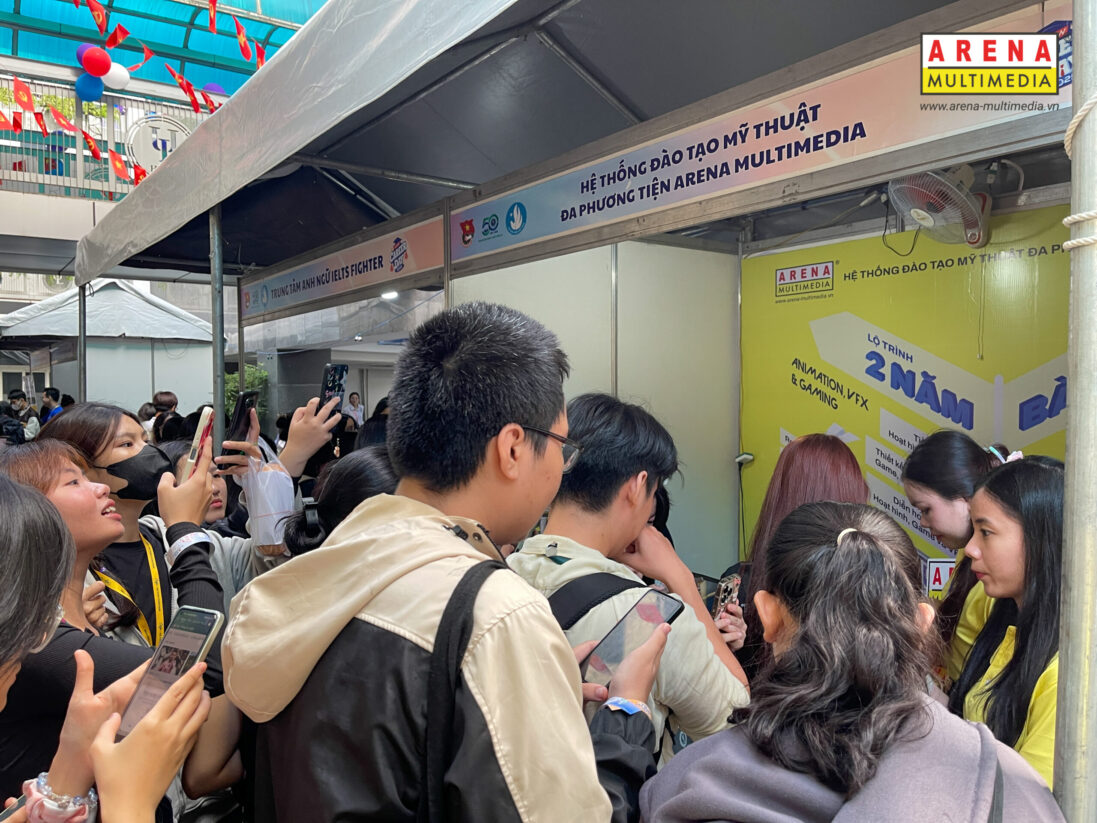 Arena Multimedia đồng hành cùng “Ulaw Career Day” lần II – 2025: Không gian sáng tạo thu hút các bạn học sinh THPT và sinh viên Luật ngay từ những phút giây đầu