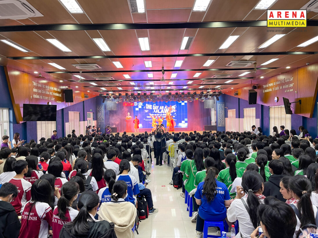 Arena Multimedia đồng hành cùng “Ulaw Career Day” lần II – 2025: Không gian sáng tạo thu hút các bạn học sinh THPT và sinh viên Luật ngay từ những phút giây đầu