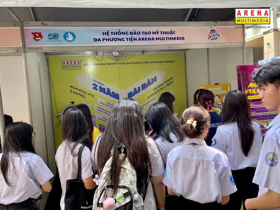 Arena Multimedia đồng hành cùng “Ulaw Career Day” lần II – 2025: Không gian sáng tạo thu hút các bạn học sinh THPT và sinh viên Luật ngay từ những phút giây đầu