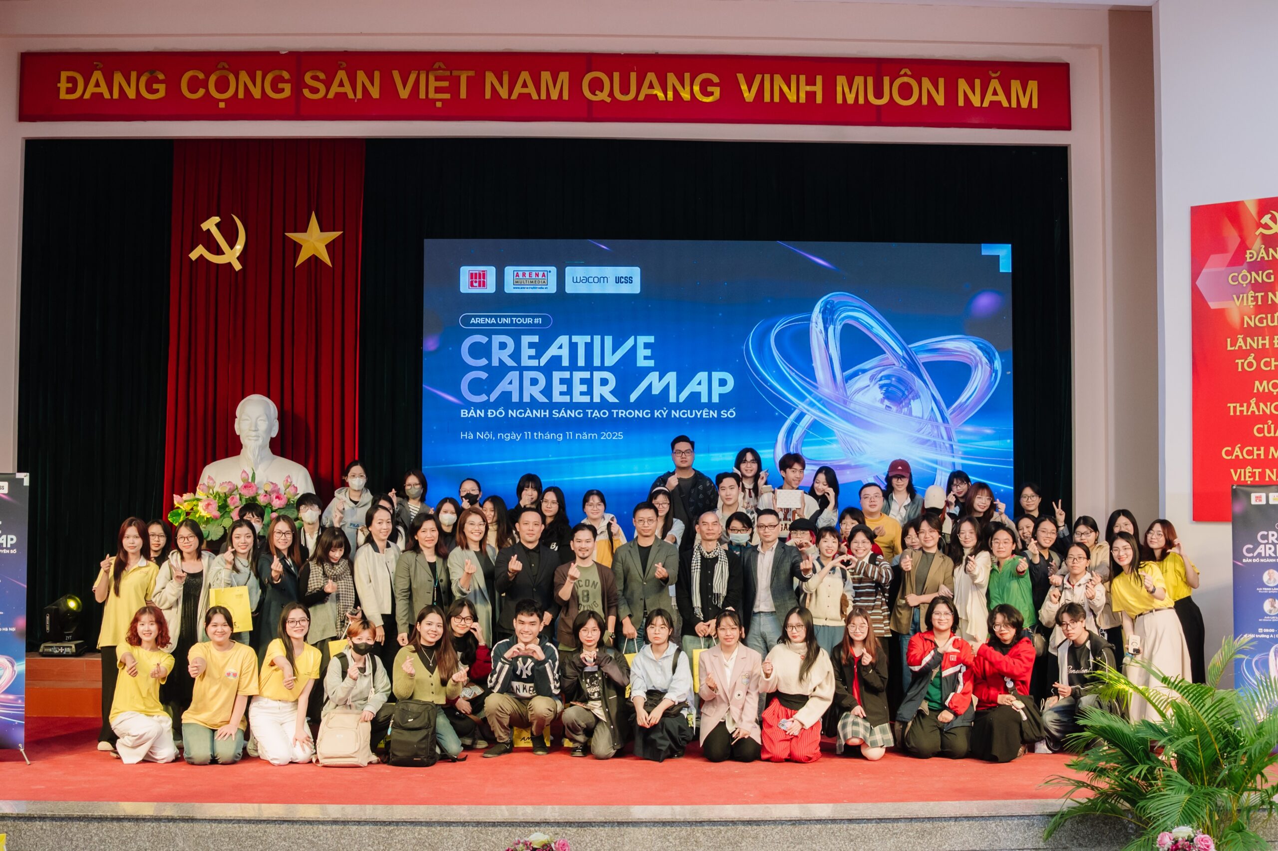 Arena Uni Tour chặng đầu tiên: Khai mở “Creative Career Map” tại Đại học Mỹ thuật Công Nghiệp Arena Uni Tour chặng đầu tiên: Khai mở “Creative Career Map” tại Đại học Mỹ thuật Công Nghiệp