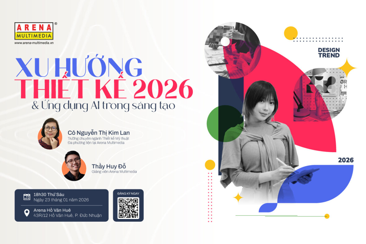 [HCM - 23.01] Workshop: Xu hướng thiết kế 2026 & Ứng dụng AI trong sáng tạo