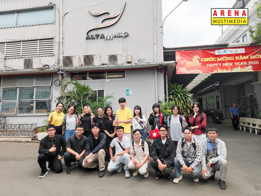 Khám phá mô hình sáng tạo tại Alta Media cùng học viên Arena Multimedia
