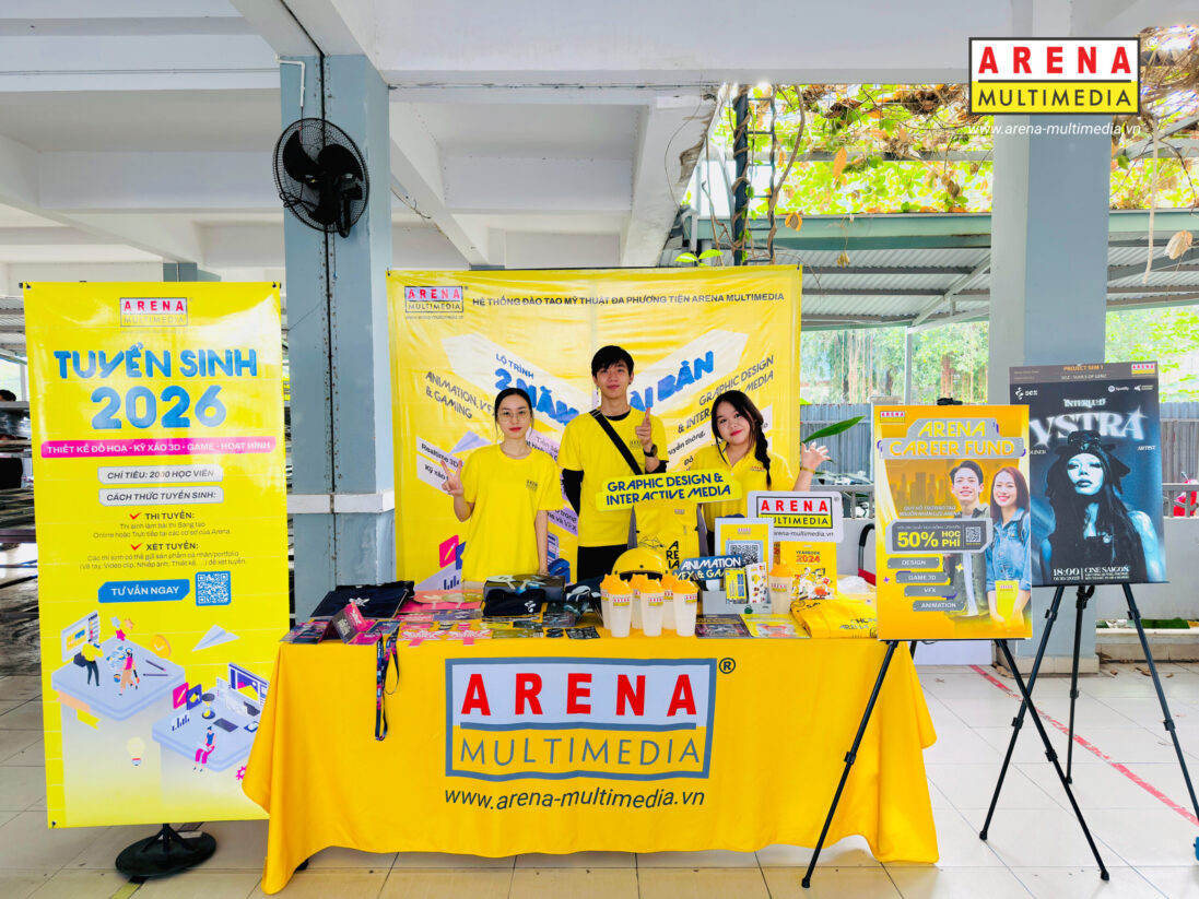 Arena Multimedia khởi động chuỗi "School Tour 2026 - Arena on the move”: Hành trình định hướng nghề nghiệp tương lai cho học sinh THPT