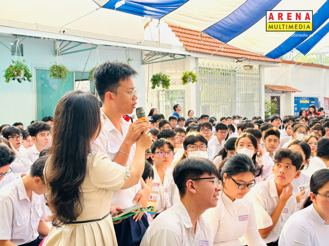 Arena Multimedia khởi động chuỗi "School Tour 2026 - Arena on the move”: Hành trình định hướng nghề nghiệp tương lai cho học sinh THPT