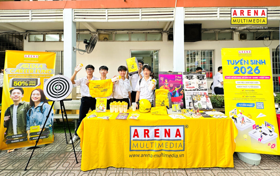Arena Multimedia khởi động chuỗi "School Tour 2026 - Arena on the move”: Hành trình định hướng nghề nghiệp tương lai cho học sinh THPT