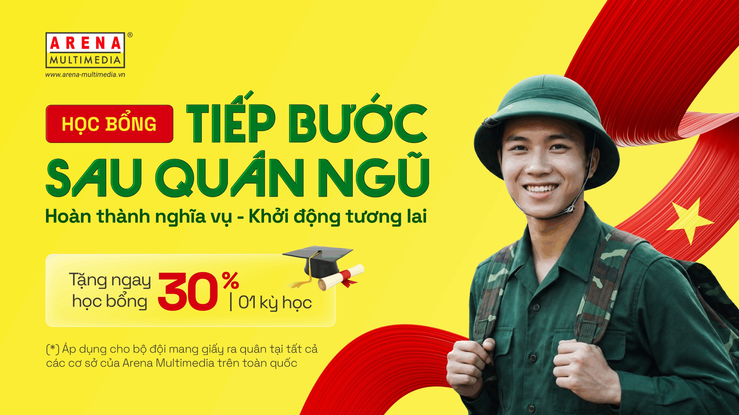 Học bổng “Tiếp bước sau quân ngũ”: Hoàn thành nghĩa vụ - Khởi động tương lai Học bổng “Tiếp bước sau quân ngũ”: Hoàn thành nghĩa vụ - Khởi động tương lai