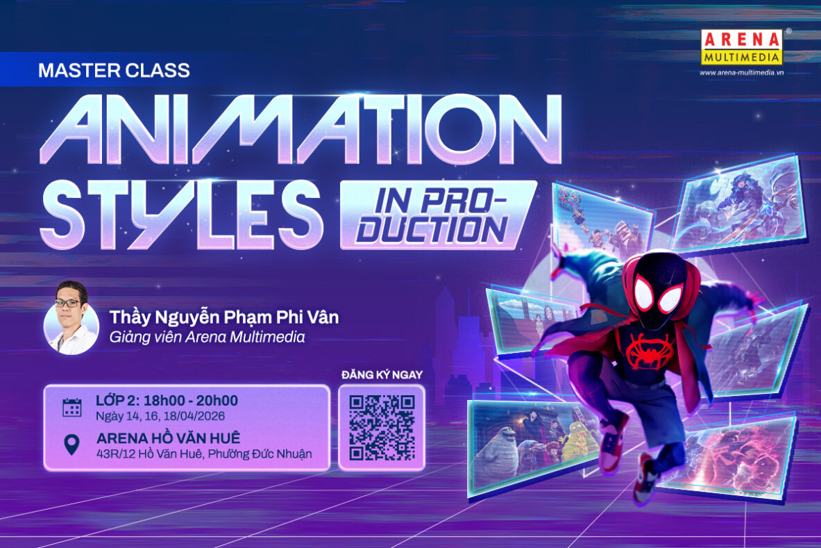 [HCM - 31.03 & 14.04] Master Class: “Animation Styles in Production”